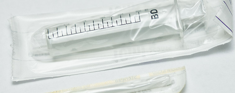 Sterile Spritze